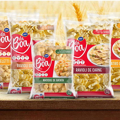 Redesign de Embalagem para Massas Da Boa