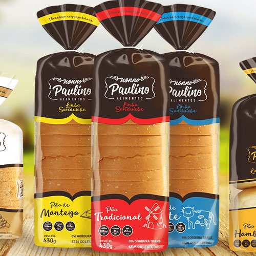 Embalagem para Pão Nonno Paulino