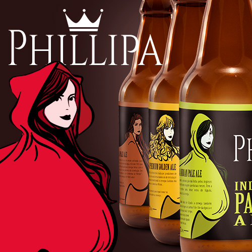 Rótulo de Cerveja Artesanal Philipa