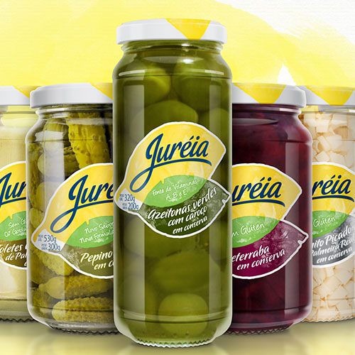 Design de Rótulos Premium para Alimentos Juréia