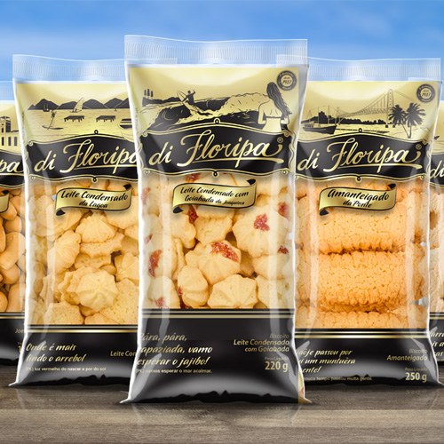 Embalagens para Bolacha Di Floripa