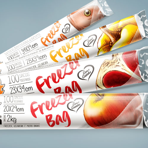 Embalagem para Folhas de Alumínio Billa