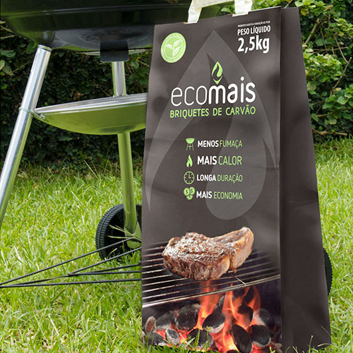 Embalagem para Briquetes de Carvão Ecomais