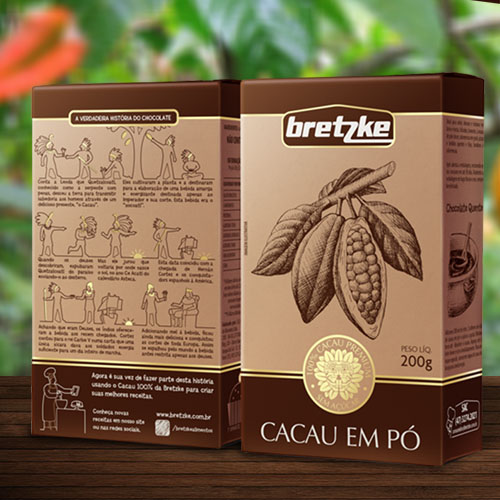 Embalagem para Cacau em Pó
