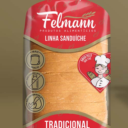 Embalagem para Pão de Forma Felmann